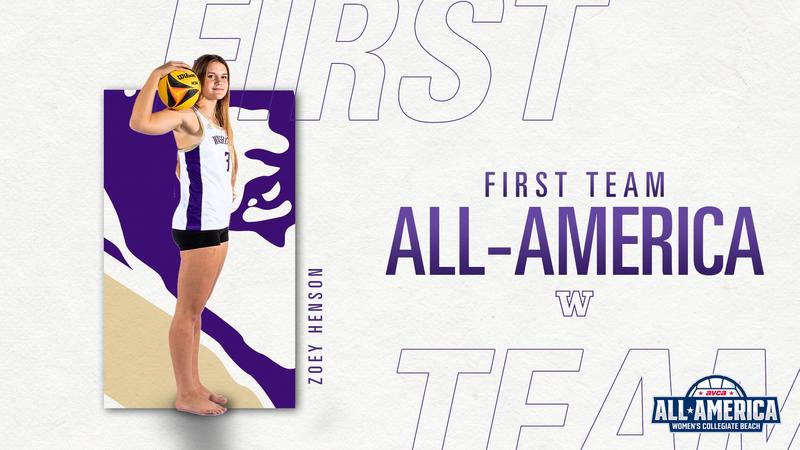 Zoey Henson Named Avca First Team All American Pac 12