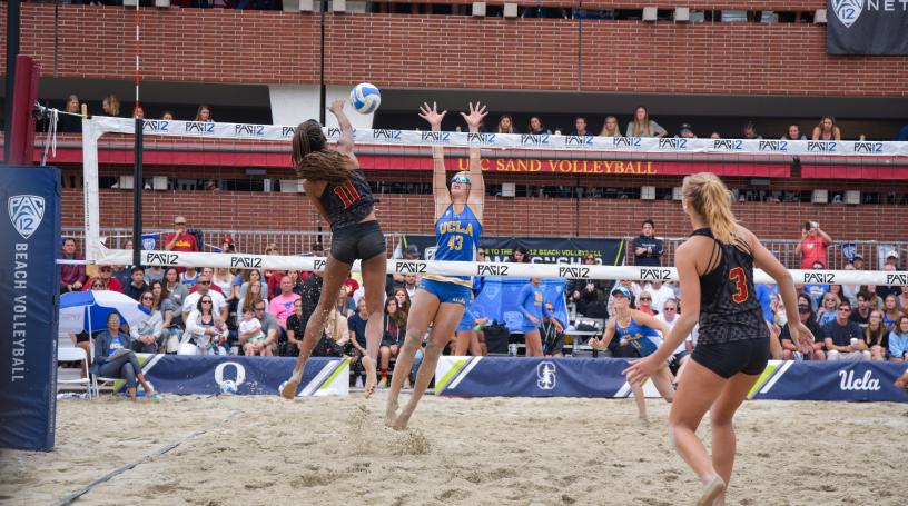 UCLA, USC compete for NCAA beach volleyball title | Pac-12