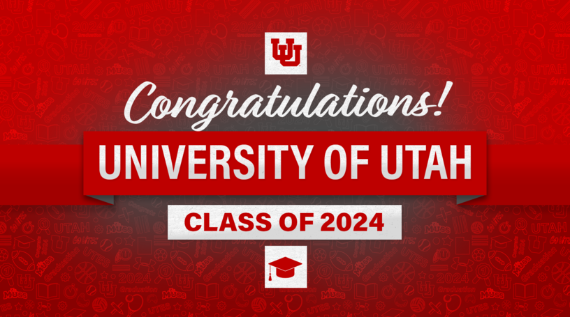 118 Utah Student-Athletes from 20 Sports Participate in University Commencement