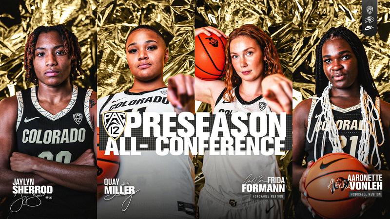 Four Buffs Earn Preseason All-Conference Honors