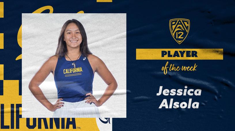 Jessica Alsola Named Pac-12 Player of the Week | Pac-12